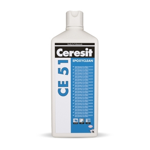 Ceresit СЕ 51 EPOXYCLEAN/Церезит ЦЕ 51 ЭПОКСИКЛИН очиститель от пятен и остатков эпоксидной затирки