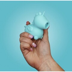 Вибромассажер Unihorn - Mount'n Peak со стимуляцией язычком