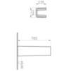 Vitra 5237B003-0156 *Form 300 пьедестал, цв.белый