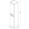 Aquanet 242261 Пенал Nova 35 цв.бел. глянец (242261)