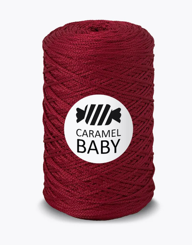 Шнур для вязания Caramel Baby 500 м кьянти 7853