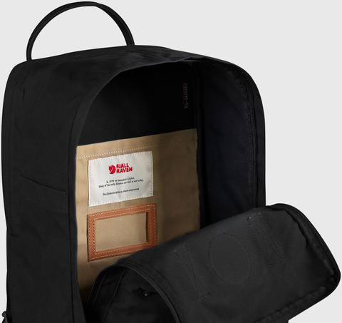 Картинка рюкзак городской Fjallraven Kanken No. 2 Laptop 15 550 Black - 3