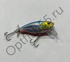 Воблер Rosy Down Fighter 76F 76мм, 12,8гр, загл. 0,5-1,5м