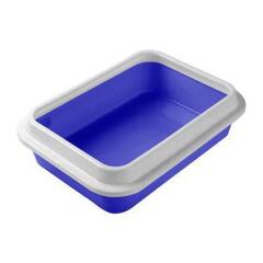 Сибирская кошка Туалет глубокий с бортиком 37*10*27,5см