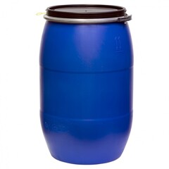 Бочка пластмас. 127л. синяя (2 сорт), 84524