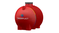 Подземно-наземная ёмкость 10 м3 (PT 10) Тингард 10000 л. горизонтальный (3070x2400x2590см;500кг;красная) - арт.553993