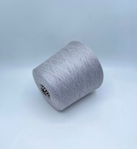 Botto Poala (пр.Италия),art-Diamante , 2/52 2600м/100 гр. 75% Меринос 15% Шелк 10% Кашемир, цвет-Серый меланж(989/13/895) ,арт-33589