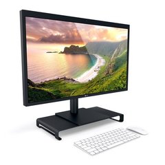 Подставка для монитора  Satechi Aluminum Universal Monitor Stand, алюминий, черный оникс