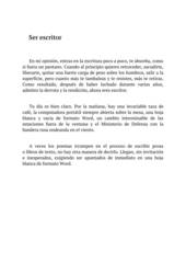 Ser escritor. Cuentos cortos no adaptados para traducción del español y recuento. Niveles B2 - C2. Libro 1