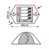 Картинка палатка туристическая Tramp TRT-29 серый - 4