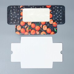 Коробка складная 18х10,5х5,5см ассорти