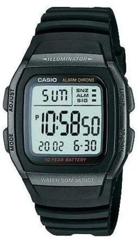 Наручные часы Casio W-96H-1B фото