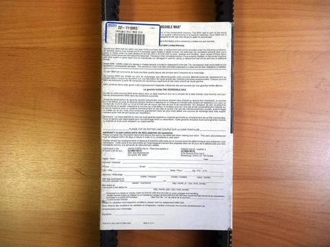 Ремень вариатора ULTIMAX MAX1118M3