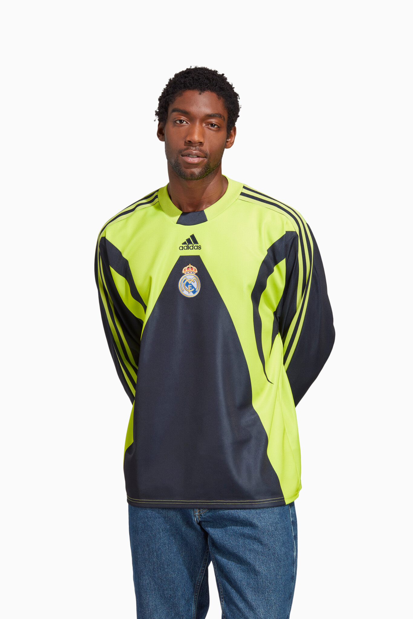 Вратарская кофта adidas чёрная