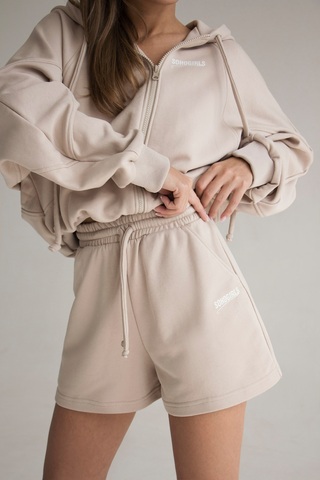 Шорты со шнурком LIGHT BEIGE
