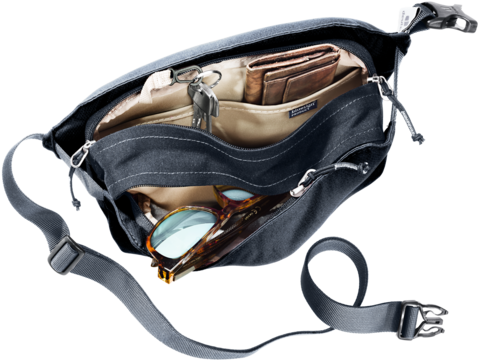 Картинка сумка кросс-боди Deuter Passway 2 Black - 3