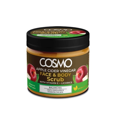 COSMO Apple Cider Vinegar Face&Body scrub скраб для лица и тела 325 ml