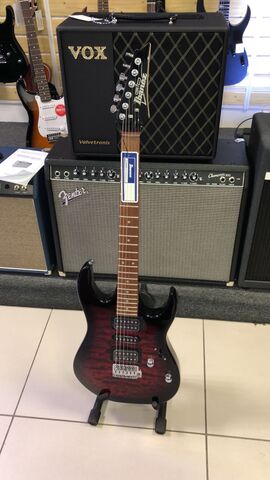 IBANEZ GRX70QA-TRB электрогитара