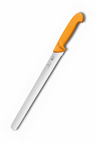 Нож кухонный Victorinox SWIBO® для нарезки, 30 cm, Yellow  (5.8443.30)
