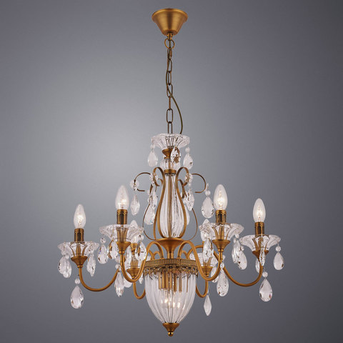 Люстра Arte Lamp Schelenberg A4410LM-6-2SR