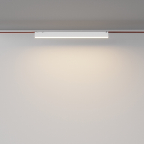 Трековый светодиодный светильник Maytoni Basis TR129B-24W3K-W