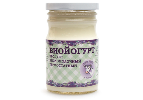 Биойогурт из коровьего молока 2,5% "Miss Milk", 200мл