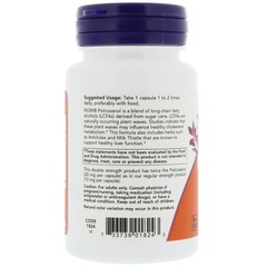 Now Foods, Поликозанол двойного действия, 20 мг, 90 растительных капсул