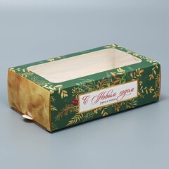 Коробка складная 18х10,5х5,5см ассорти