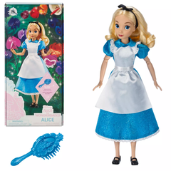 Кукла Алиса классическая с расческой мультфильм "Алиса в стране чудес" Alice in Wonderland