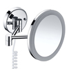 WasserKRAFT K-1004 Зеркало с LED-подсветкой, 3-х кратным увеличением