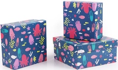 Набор коробок Морская сказка, Разноцветные осьминоги