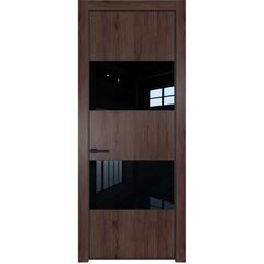 Межкомнатная дверь Profil Doors 22NA дуб тобакко остеклённая