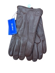 Перчатки. Мужские. Материал верха: Кожа оленя. Подклад: Трикотаж-шерсть. 5 шт в упаковке.