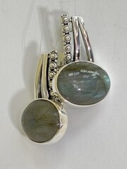Ритель (серьги из серебра)