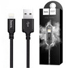 Кабель USB - Lightning 1м Hoco X14 - Черный