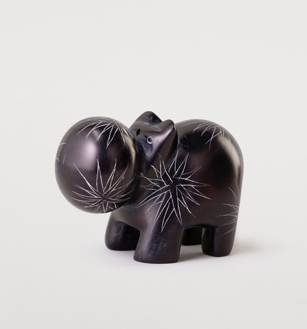 СТАТУЭТКА АФ ГИППОПОТАМ САВАННА HIPPO SAVANNA S