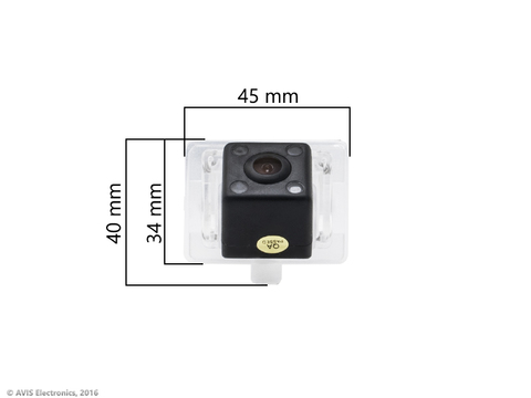 Камера заднего вида для Mercedes E-Class W212 09+ Avis AVS315CPR(#050)