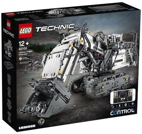 LEGO Technic: Экскаватор Liebherr R 9800 42100 — Liebherr R 9800 — Лего Техник