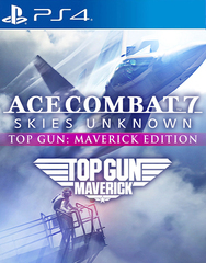 Ace Combat 7: Skies Unknown. Top Gun: Maverick Edition (поддержка PS VR) (диск для PS4, интерфейс и субтитры на русском языке)