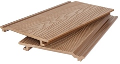 Фасадная панель ДПК 3D Дуб Текстурированная 157*20*3000мм 0,471м2