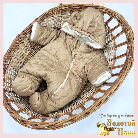 Комбинезон евро-мех/царапки (62-74) 240813-NW4464