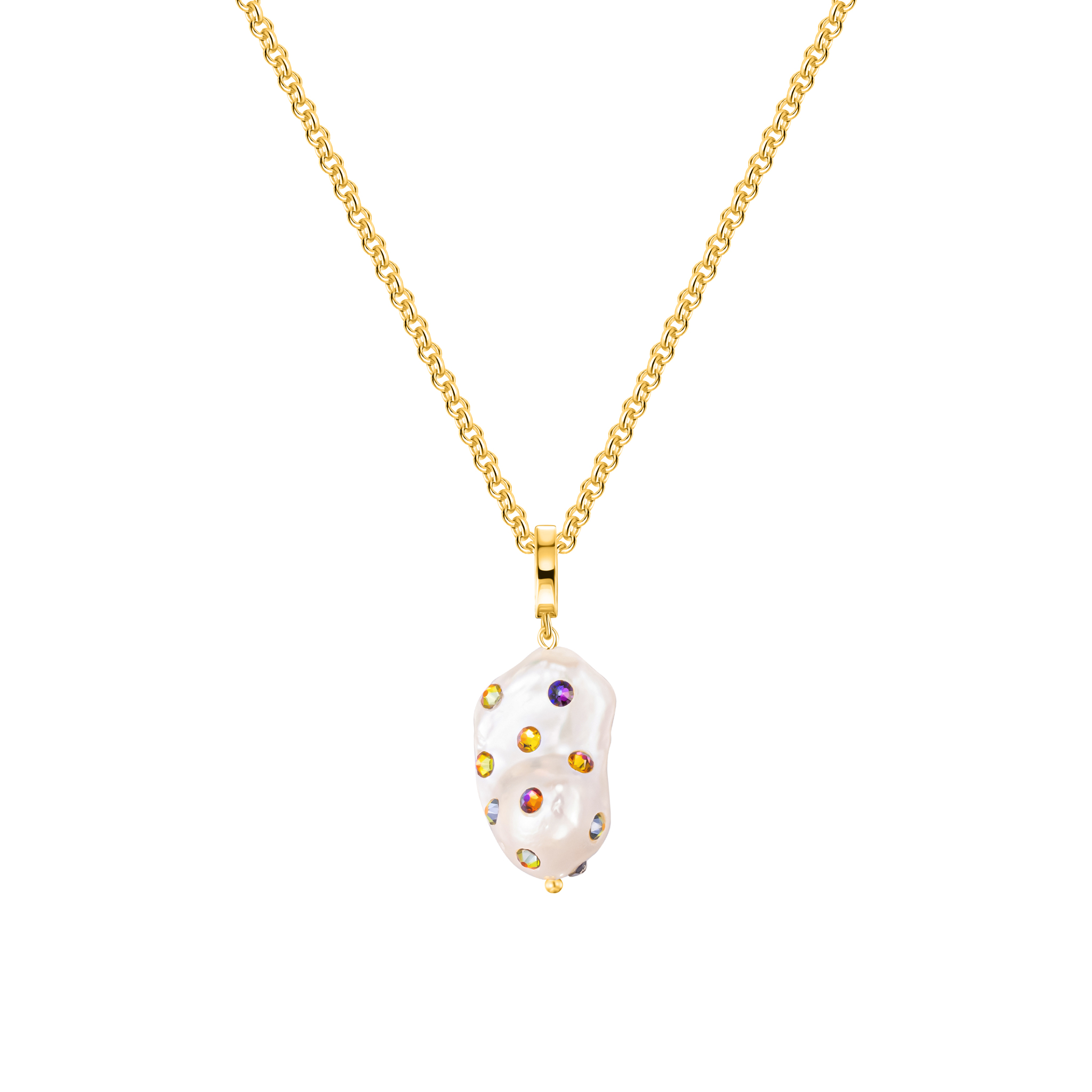 

Цепь Baroque Tear Gold Necklace