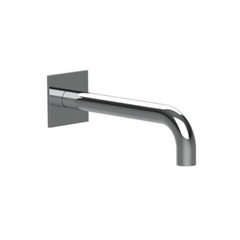 Almar E098011.CR Излив настенный 24 cм для ванны с квадратным отражателем, цвет хром фото