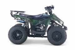 Детский бензиновый квадроцикл RiverToys LEON с электростартером