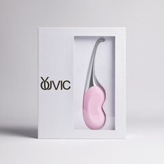 Розовый клиторальный вибростимулятор Youvic - 