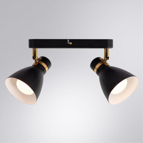 Потолочный светильник Arte Lamp FAFNIR A5047PL-2BK