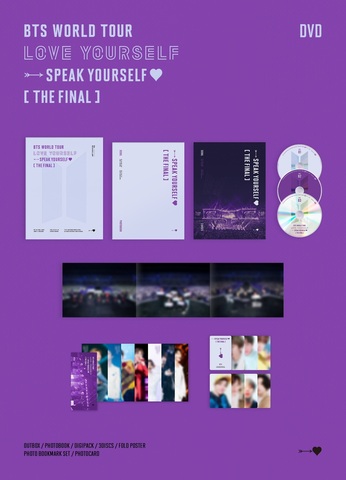 Релиз BTS WORLD TOUR ‘LOVE YOURSELF : SPEAK YOURSELF’ [THE FINAL] DVD