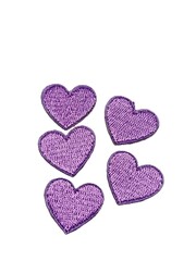 Термоаппликация, р. 2х2,3 см, сирень