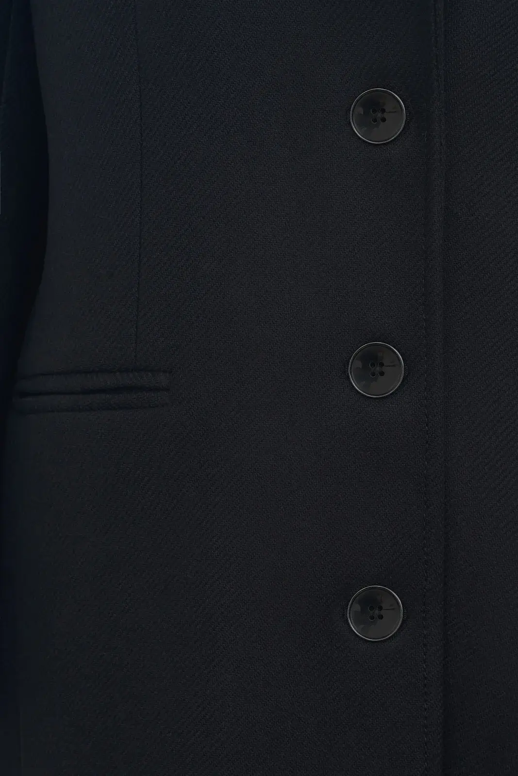 Пальто классическое, Черный