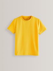 Футболка спортивная для мальчика Next D33-004, Желтый